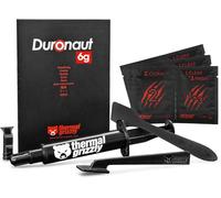 Thermal Grizzly Duronaut - 6 g - Durabilité améliorée et pâte thermique haute performance - pour une conductivité maximale lors de l'overclocking CPU/GPU/PS4/PS5/Xbox avec 12 lingettes nettoyantes, 6