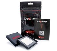 Thermal Grizzly KryoSheet 38 x 38 x 0,2 mm - Ultra Haute conductivité Thermique Graphène - Alternative Parfaite à la pâte Thermique sur CPU/GPU/PS4/PS5/Xbox - Fabriqué en Suède