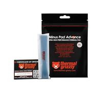 Thermal Grizzly Minus Pad Advance 4x 120x20x1,5 mm Pad thermique GPU SSD | Très bonne conductivité, compressible, non conducteur, RAM, VRAM, GPU, SSD, cartes mères