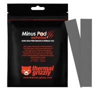 Thermal Grizzly Minus Pad Extreme V2 2x 120x20x2 mm Pad thermique | Conductivité thermique supérieure, 2x 120x20x2 mm, non conducteur, sans durcissement, GPU, SSD, VRAM, VRM