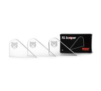 Thermal Grizzly TG Lot de 3 grattoirs de précision en acrylique pour desserrer les processeurs - Élimine les résidus de soudure, l'adhésif silicone, les contaminants grossiers - Pointe étroite - Prise