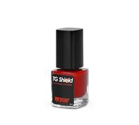 Thermal Grizzly - TG Shield (5 ml, rouge) - Protège les composants contre la pâte thermique liquide et les courts-circuits - Revêtement haute température pour CPU/GPU.