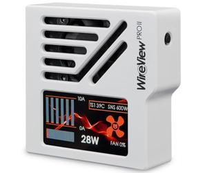 Thermal Grizzly WireView Pro II GPU 12V-2x6 Blanc Inversé Wattmètre | 12V-2x6, Blanc, mesure par broche, écran couleur, alertes, capteurs, journalisation, solution matérielle, Inversé