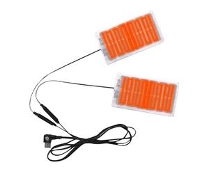 Thermal Insert - Electric Element for Warming | Flexible Foil with Carbon Fiber, USB Portable Heat Patch, Wearable Temperature Gear for Office, Gamers, Photographers and Hikers