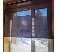 Thermal Insulated Heat Control: Sun-Blocking Insulation Curtain with Pet Layer Reflects 95% UV Rays and Cuts Heat Transfer by 70%. Keep Indoor patios 10-15°F Cooler During Summer Peaks - Works as The
