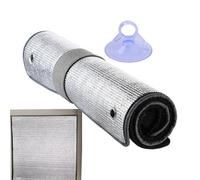 Thermal Insulation Film | Double Sided Aluminum Foil Film | Insulating Sheet Foil Roll, Insulation Heat Shield For Roof, Sunroom, Car Windshield