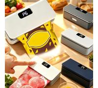 Thermal Mini Bag Sealer Preservation,2 & 1 Mini Bag Sealer Cutter Magnet | 6 Speed Temperature Hub & Magnetic Mount Nodes for Kitchen, Travel and Fridge Food Storage