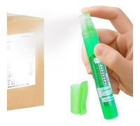 Thermal Paper Privacy Eraser - White Out Correction Fluid for Labels and Documents | Fast-Drying Smear Tool for Shipping Address Privacy, Secure Cover for Package Receipts Offices Paper, 10ml Green