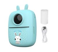 Thermal Printer, Sticker Printer, 1000mAh BT Connectivity Imprimante sans encre, Machine à Étiqueter, Contient 1 Rouleau de Papier, Petite Imprimante sans Fil Compacte pour Liste de Tâches