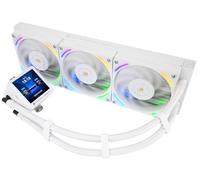 Thermal-Right Frozen Vision 360 ARGB V2 Refroidisseur liquide pour processeur - Écran fixe magnétique 2,8" - Ventilateur PWM 2150 tr/min pour AMD AM4/AM5 Intel LGA115X/1200/1700/1851/2011/2066 Blanc