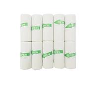Thermal Sticker Paper Roll 58mm X 57x25mm For Printers In Multicolor Multipacks(10 Rolls stickers)