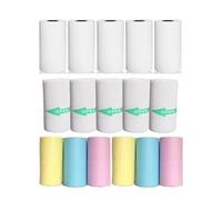 Thermal Sticker Paper Roll 58mm X 57x25mm For Printers In Multicolor Multipacks(16 Rolls combination)