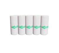 Thermal Sticker Paper Roll 58mm X 57x25mm For Printers In Multicolor Multipacks(5 Rolls stickers)