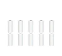 Thermal Sticker Paper Roll Pack of 9 Pcs Self Adhesive Label 57x25mm Bluetooth Inkless(10pcs Thermal Paper)