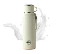 Thermal Vacuum Bottle,1000ml Leak-Proof Travel Insulated Mug with Straw,Hot Water Vacuum Bottle | for Home School Travel Camping Hiking Biking Backpacking Fishing Picnic Sports