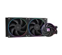 Thermalright Aqua Elite 240 ARGB V2 Refroidisseur d'eau pour processeur 240 Aio, ventilateur PWM 2 x 120 mm, roulements S-FDB, effet d'ouverture fine, pour AMD/AM4/AM5, Intel LGA1150/1151/1200/2011