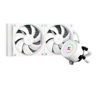 Thermalright Aqua Elite 240 V5 ARGB Blanc CPU refroidisseur liquide, 240 taille de rangée de refroidissement, pour AM4 / AM5, Intel LGA115X / 1200/1700/1851, 240mm AIO