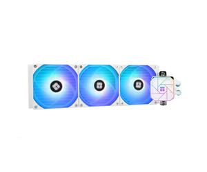 Thermalright AQUA ELITE 360 White V3,3ventilateurs PWM ARGB avec roulements S-FDB,pompe contrôlée PWM efficace,pour AMD/AM4/AM5,Intel LGA1150/1151/1200/2011/1700