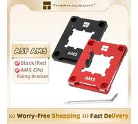Thermalright ASF AM5 CPU cadre correcteur de flexion noir/rouge attache AMD support Anti-plage plaque de pressage CNC en aluminium ASF AM5 BK V2
