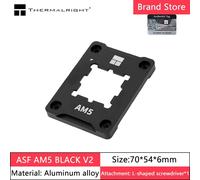 Thermalright ASF AMD AM5 BLACK V2 cadre de sécurité noir ordinateur CPU cadre de correction de flexion AM5 support anti-flexion AMD AM5 V2 Black