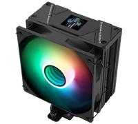 Thermalright Refroidisseur d'air CPU Assassin Spirit 120 Vision ARGB écran IPS 1,54" PWM 120 mm Noir