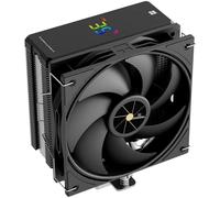 Thermalright Assassin X 120R Refroidisseur d'air numérique noir pour processeur, vitesse 2000 tr/min, ventilateur PWM silencieux de 12 cm, cache d'écran numérique, pour AM4/AM5, Intel