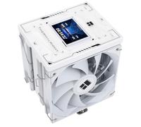 Thermalright Burst Assassin 120 Vision Ventilateur de processeur numérique - Écran carré IPS 2,4" - Design de ventilateur avant et arrière de 120 mm - Prise en charge Intel LGA1700/1150/1151/1200/1851