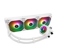 Thermalright Core Vision 360 blanc - AIO 360 mm, 3 ventilateurs, écran LCD, ARGB