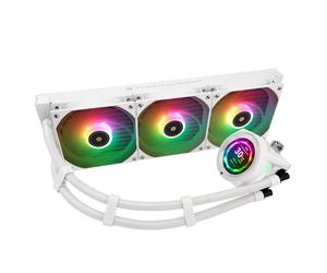 Thermalright Core Vision 360 blanc - AIO 360 mm, 3 ventilateurs, écran LCD, ARGB