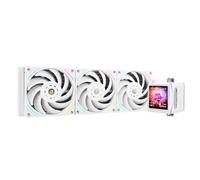 Thermalright Elite Vision 360 ARGB Refroidisseur liquide pour processeur AIO Blanc Écran LCD IPS avec résolution 320 x 320 pour AM4/AM5/Intel LGA1700/1851 Écran LCD absorbant magnétique 2,73"