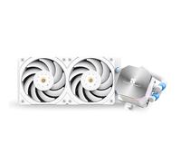 Thermalright Frozen Edge 240 White Refroidisseur liquide pour CPU avec ventilateur PWM de 120 mm, corps de refroidissement intégré pour AM4/AM5, Intel LGA1700/1851/115x