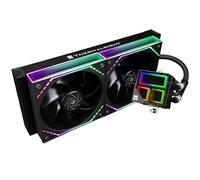 Thermalright Frozen Infinity 240 Noir,Refroidisseur de processeur 240 Aio, Double ventilateurs TL-M12 PWM,Refroidisseur de processeur miroir Infinity, pour AM4/AM5, Intel LGA1851/1700/1150/ 1151