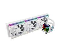 Thermalright Frozen Infinity 360 WHITE Refroidisseur à eau pour processeur, 360 Aio, triple ventilateur TL-M12W PWM, refroidisseur de processeur Infinity Mirror pour AMD/AM4/AM5, Intel LGA1851/1700
