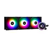 Thermalright Frozen Notte 360 Noir ARGB Refroidissement à eau CPU Radiateur 360 Caractéristiques du radiateur CPU Ventilateur PWM 3 × 120 mm, roulements S-FDB V2, convient pour AMD/AM4, Intel LGA