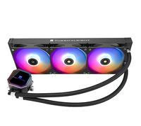 Thermalright Frozen Prism 360 Black ARGB Liquid CPU Refroidisseur d'eau avec ventilateur ARGB PWM de 120 mm, spécification de rangée froide noire à 360°, refroidisseur d'eau d'ordinateur pour