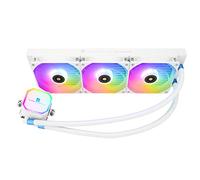 Thermalright Frozen Prism 360 Refroidisseur d'eau ARGB AIO,refroidisseur liquide processeur,ventilateurs PWM 3x120mm,système de refroidissement à eau,haute vitesse 1850 tr/min,compatible Blanc ARGB