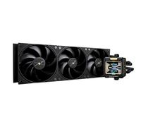 Thermalright Frozen Warframe 360 Refroidisseur d'eau pour processeur avec 3 ventilateurs PWM avec écran LCD IPS résolution 320 x 240 pour AMD : AM4/AM5/Intel LGA1700 Noir