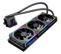 Thermalright FW360 SE ARGB V2 Refroidisseur de processeur liquide AIO 360 mm, écran LCD de 2", pompe 3000 tr/min, 3 ventilateurs TL-M12Q 120 mm PWM à chaîne en marguerite, pour AMD AM5/AM4 et Intel