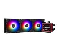 Thermalright FW 360 Ultra ARGB Refroidisseur liquide pour processeur AIO 360 mm, écran LCD IPS avec résolution 480 x 480, pour AM5/Intel LGA1851/1700, écran LCD absorbant l'aimant, noir