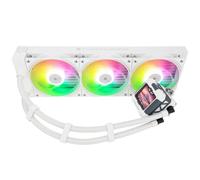 Thermalright FW 360 White ARGB, système de refroidissement par eau pour PC 360, écran LCD IPS avec une résolution de 320 × 240, compatible AM5 et Intel LGA1700/1851, pompe haute performance