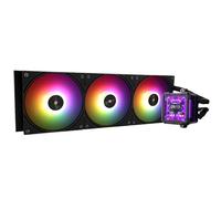 Thermalright FW PRO 360 Black ARGB CPU AIO Refroidisseur avec écran LCD IPS avec résolution 320 x 320, pour AM5&Intel 1700/1851, puissant refroidisseur à eau avec displa amovible de 2,73"