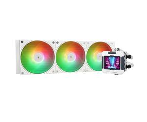 Thermalright FW360 Blanc ARGB Refroidissement Eau, Écran LCD IPS 320 * 240, Refroidisseur Liquide pour AMD/Intel: LGA1700/AM4/AM5