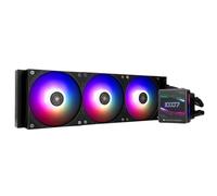 Thermalright Grand Vision 360 ARGB Refroidisseur liquide pour processeur AIO, écran LCD IPS avec résolution 480 x 480, pour AM5/Intel LGA1851/1700, 3,4", écran LCD absorbant les images - Noir
