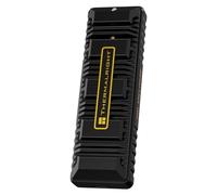 Thermalright HR-EB107 PRO 20G C Boîtier SSD M.2 Noir - NVMeProtocol | Boîtier en alliage d'aluminium, câble C-à-C 20 Gbit/s, boîtier portable de 8 To (version calodu)