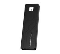 THERMALRIGHT HR-EB109 C Boîtier externe M.2 noir, protocole NVMe, boîtier en alliage d'aluminium, câble C vers C 10 Gbit/s, stockage SSD portable de 8 To, compatible avec les systèmes Android, Windows