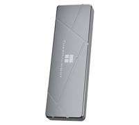 THERMALRIGHT HR-EB115 C Grey M.2 Boîtier externe, protocole NVMe, boîtier en alliage d'aluminium, câble C vers C 10 Gbit/s, stockage SSD portable de 8 To, compatible avec les systèmes Android, Windows