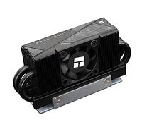 Thermalright HR10 2280 PRO Refroidisseur SSD noir, radiateur SSD 2280, dissipateur thermique double face, haute vitesse 3500-6500 tr/min, 4 caloducs en cuivre, refroidisseur SSD haute performance 2280