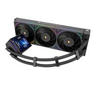 Thermalright Hyper Vision 360 UB ARGB Black AIO Refroidisseur liquide pour processeur, pour AM5/Intel LGA1851/1700, avec écran LCD magnétique, résolution 480 x 480 pour images, écran magnétique