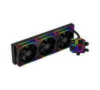 Thermalright Magic Qube 360 ARGB Black Refroidisseur liquide pour processeur, 360 Aio, trois ventilateurs TL-M12Q PWM, refroidisseur à écran numérique, pour AM4/AM5, Intel LGA1851/1700/1150/1151/1200