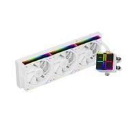 Thermalright Magic Qube 360 ARGB White CPU Liquid Cooler, 360 Aio CPU Cooler, Triple TL-M12QW PWM Fans, Écran numérique à froid, pour AM4/AM5,Intel LGA1851/1700/115X/1200